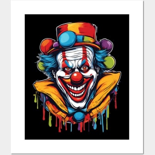 Clown Posters and Art